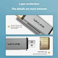 Miniatyrbild 3 av 5: USB C & USB 3.0 Dubbelkontakt Micro-SD/TF-Kortadapter