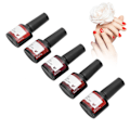 Pikkukuva 7 / 8: Red Series Nail Art UV-geelilakka Shiny Soak Off Gel Polish Set manikyyrityökalu 5kpl x 8ml