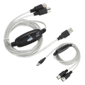 Miniatyrbillede 8 af 8: MIDI-kabel MIDI til USB-ledningsadapter Midi-konverter til XP / VISTA / OS X / Window7