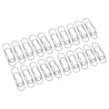Miniatyrbillede 6 af 8: 20 stk. metalpenneklips, galvaniseret, rustfrit, multifunktionel penneholderklips, papirclips, kontorartikler til notesbøger