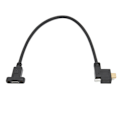 Miniatyrbilde 2 av 8: Type C til Type C-kabel 10 Gbps 5A 4k gullbelagt standard 16+1 kjerner 0,3 meter hann til hann USB3.1-kabel