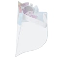 Miniatyrbild 8 av 8: 10 st söta tecknade anti-saliv full ansiktsmask för barn transparent ansiktsmask för utomhusridning