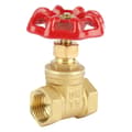 DN15 Messing Portventil BSPP G1/2 Roterende Sluseventil 232PSI for Vann Olje Gass