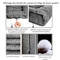 Miniatyrbillede 4 af 5: Sædehynde/autostol, sædehynde/stolhynde 40x40 kontorstol ergonomisk ortopædisk sædehynde til spisebordsstole/kontorstol