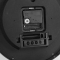 Miniatyrbillede 6 af 8: Multifunktionelt moderne vægur med datotemperaturvisning Hjemmekontor soveværelse dekoration