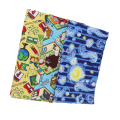 Miniatyrbild 8 av 8: Syduk Mjuk hudvänlig Andas print Quiltduk för DIY Craft Bag Kläder Typ 10