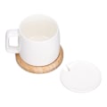 Miniatyrbild 7 av 8: 200 ml kaffekoppsvärmare 55 ℃ konstant temperatur mjölk koppvärmare USB-driven vit kopp värmebas