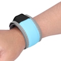 Miniatyrbilde 8 av 8: LED lysende armbånd reflekterende lysende armbånd justerbar for utendørs nattløpingBlå