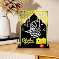 Miniatyrbillede 4 af 5: Akryl Ramadan Nedtællingskalender Ramadan Dag Sort