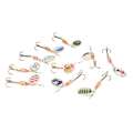 Miniatyrbillede 2 af 8: Roterende metal pailletter fiskekrog Kunstigt fiske lokker agn fiskegrej tilbehør