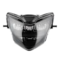 Pikkukuva 2 / 8: LED-ajovalaisin 12V kirkas moottoripyörän ajovalon muokkaus sopii Yamaha LC135 V2-V6 läpinäkyvään linssiin