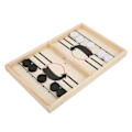 Miniatyrbild 3 av 8: Medium Size Träbord Hockey Brädspel ParentChild Interactive Desktop Battle Chess Toy