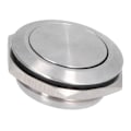 Miniatyrbilde 6 av 8: 5 stk flat toppknappbryter rustfritt stål vanntett skrueterminal Strømtilbehør 0‑220V25mm