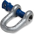 Miniatyrbillede 4 af 5: 4,75t højstyrke stål lige shackle med øjebolt [1 stk]