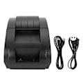 Miniatyrbillede 1 af 8: 58mm Termisk Printer 90mm/s 58mm Bredde 203DPI USB Interface ESC POS Kompatibel Forsendelseslabel Printer 100‑240V USB BT4.0 EU Stik