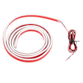 Miniatyrbilde 4 av 8: 1,8 m bilpanser lysstripe 12V 5W høy lysstyrke universell vanntett utvendig stripe lys for frontpanser