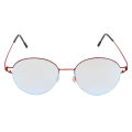 Miniatyrbillede 3 af 8: Farveblindbrille Indendørs Udendørs Rustfrit Stål PC Rød Grøn Farveblindhed Korrigerende Briller Rød Stel