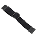 Miniatyrbillede 7 af 8: Elastisk urløkkebånd til Redmi Watch 2 Justerbart legeringsstik vævet nylon sportsurbånd sort