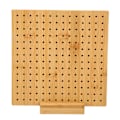Miniatyrbild 4 av 8: 7,7 tum fyrkantiga blockeringsbräda Sy Handgjord stickning blockeringsmatta med 18 fixeringsstänger