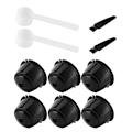 Miniatyrbild 8 av 8: 2 set pods Återanvändbara påfyllningsbara filterkoppar Passar till Nestle DOLCE GUSTO kaffemaskiner