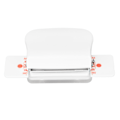 Miniatyrbild 1 av 8: Manual Binding Machines Multipurpose 6 Hål Cinch Book Binding Machine for Home Office Vit