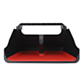 Miniatyrbilde 3 av 8: Under Screen Oppbevaringsboks Midtkonsoll Organizer Skuff Erstatning for Tesla Model Y Model 3 Rød