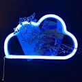 Miniatyrbild 4 av 5: Neonljus, LED Molnskylt, Blixtlampor, Kärleksplattor, Läppar, Lampa, Väggdekor för Jul, Födelsedagsfest, Barnrum, Vardagsrum, Bröllopsfest