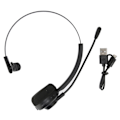 Miniatyrbilde 1 av 8: Bluetooth Trucker Headset Støyreduserende Trådløse Hodetelefoner med Mikrofon for Hjemmekontor