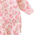 Miniatyrbillede 7 af 8: Baby Jumpsuit Pink Print Varm Bomuld Blød Komfortabel En Del Romper Bodystocking 73cm