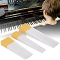 Miniatyrbilde 4 av 8: 3 stk filt kiledemper oransje hvit piano filt tuning kiledemper blokk verktøy tilbehør
