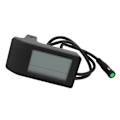 Miniatyrbillede 3 af 8: Elektrisk cykel LCD-display meter Vandtæt 5pin stik Cykelkonverteringsmeter til Bafang-controller 24‑48V