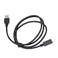 Miniatyrbilde 3 av 8: Ladekabel Svart PVC 1 Meter Rask Hastighet TypeC USB3.1 til USB3.0 Laderledning