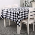 Miniatyrbild 2 av 3: Rektangulär Julduk Polyester 213*153m Julgransmönster för Julbordsdekoration Tryckt Julduk Absorberande Bord