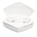 Miniatyrbillede 4 af 8: Gaming-øretelefoner med lav latenstid, dobbelt trådløs tilstand, Bluetooth-gaming-hovedtelefoner med mikrofon til gaming, hvid