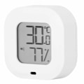 Miniatyrbillede 1 af 8: Smart Termometer Hygrometer til Bluetooth Indendørs Temperatur Fugtighedsmåler til Hjem Garage Drivhus Hvid