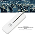 Miniatyrbillede 7 af 8: 4G USB WiFi Modem Plug and Play High Speed ​​Mini Pocket USB WiFi Router til bil udendørs brug Hvid