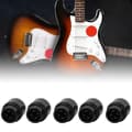 Miniatyrbillede 3 af 8: 10 STK. Pickup Switch Tip Cap Knop Elektrisk Guitar Del Tilbehør Knop Cap Sort