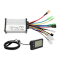 Miniatyrbillede 4 af 8: Elektrisk cykelkonverteringssæt Sinusformet tre-mode controller S866 panel til 250W 350W motor DC 36V 48V
