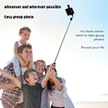 Miniatyrbillede 8 af 8: 6 i 1 trådløs Bluetooth Selfie Stick med Fill Light Trådløs Bluetooth Foldbar Mini Tripod 360° roterende telefonholder