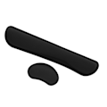 Miniatyrbillede 8 af 8: Håndledsstøttepude Memory Foam Ergonomisk skridsikker mus Tastaturpudestøttesæt