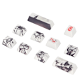 Miniatyrbild 5 av 8: Keycap Sublimering Process Fint utförande Klart mönster DIY-produktion Tangentbord Tangentbord