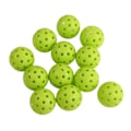 Pikkukuva 8 / 8: 12 kpl 74 mm 40 reikää pickleballit PE-muovi korkea elastisuus pickleball ulkoilureikä pallot vihreä