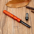 Miniatyrbild 7 av 8: utomhus Survival Camp EDC Legering Vattentät Magnesium flintsten CNC växelficka (orange)