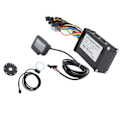 Miniatyrbillede 8 af 8: Cykel Lithium Batteri Konverteringssæt FT 8C Magnetisk Punkt 109R Gas EN06 LCD Display 17A Cykel 3 Mode Controller Kit til Cykelreparation