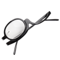 Miniatyrbillede 2 af 8: Forstørrelsesglas Makeup-briller Moderigtigt fleksibelt flip-down-objektiv Kosmetiske læsebriller med etui +3,00
