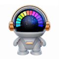 Miniatyrbild 1 av 5: Astronaut Trådlös Bluetooth-högtalare för Hem Utomhus Gåva-B