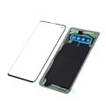Miniatyrbillede 8 af 8: Mobiltelefon Bag Glasdæksel og Ydre Glaspanel Udskiftning til Samsung S10 G973Grøn