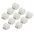 Miniatyrbild 6 av 8: 10 st 60A 400V snabbkopplingskabel Terminal One In Two Out Elektriska ledningar Inline Junction Blocks för 0,5‑6mm² ledningar