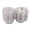 Miniatyrbillede 7 af 8: 100 stk Plast Cupcake Case Muffin Pods Dome Cups Kageæsker Gavebeholder