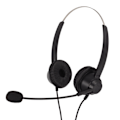 Miniatyrbild 6 av 8: H360D-USB-3 USB-affärsheadset Binauralt USB-headset Stödjer justering av högtalarvolym Volymmutning Mikrofonavstängning